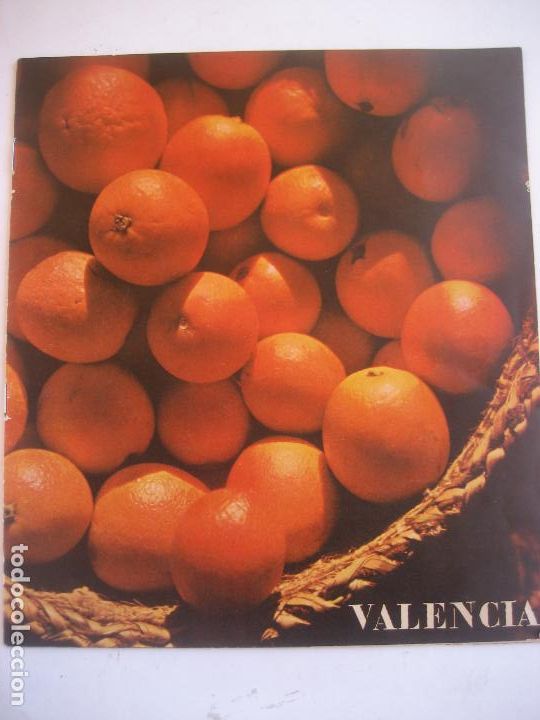 Travel Brochures: Valencia. Folleto turistico 1961. Direccion General de Turismo. En castellano.