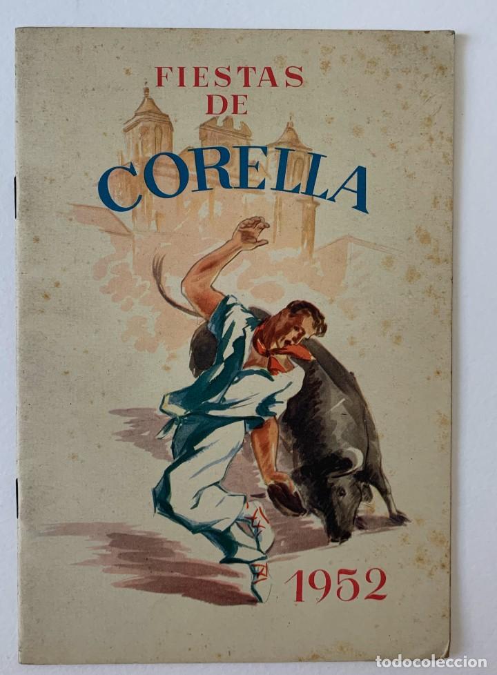 Folletos de turismo: FIESTAS DE CORELLA 1952