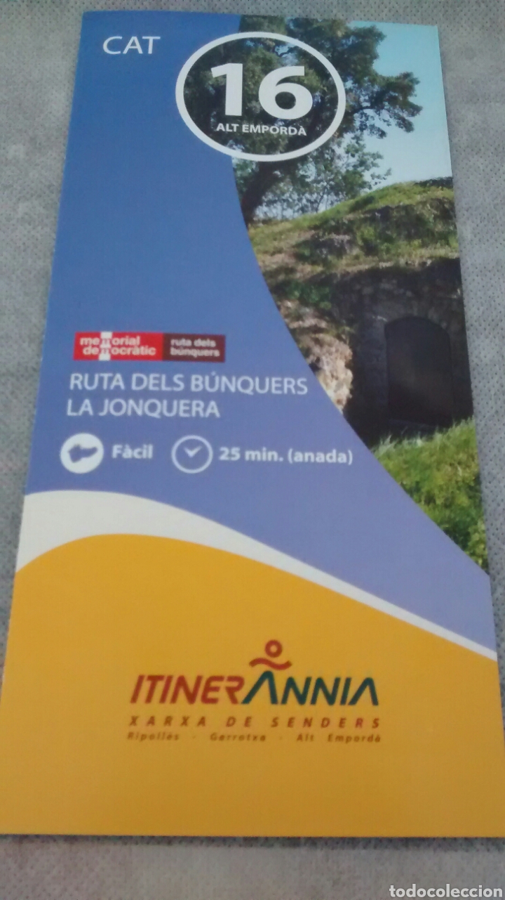 Tourismusbrosch&uuml;ren: RUTA DELS BUNQUERS DE LA JONQUERA