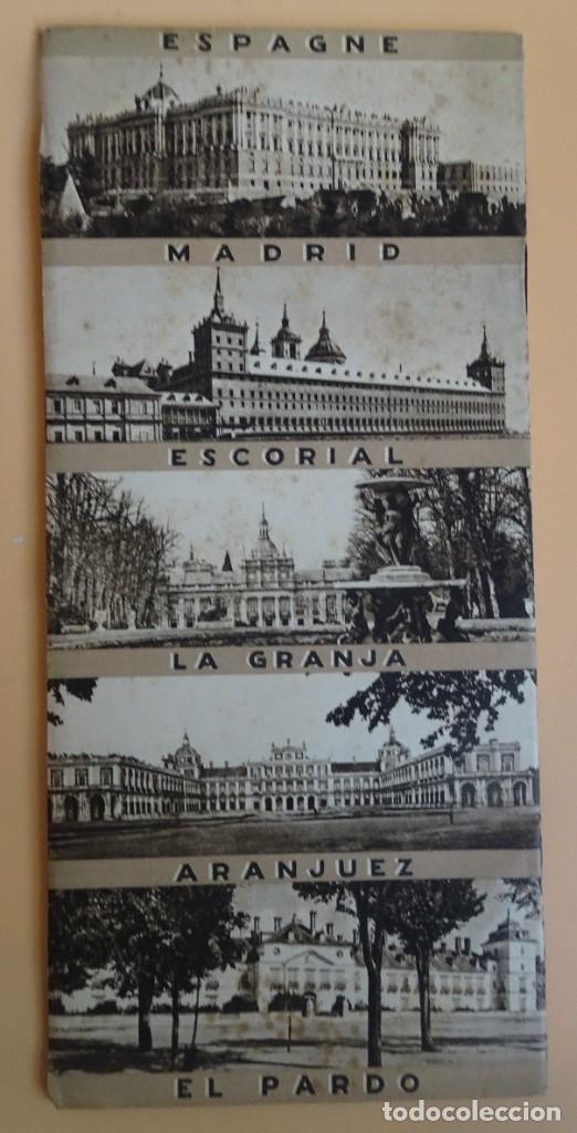 Tourismusbrosch&uuml;ren: MADRID, ESCORIAL, LA GRANJA, ARANJUEZ, EL PARDO , FOLLETO TUR&Iacute;STICO, EN FRANC&Eacute;S , VER FOTOS