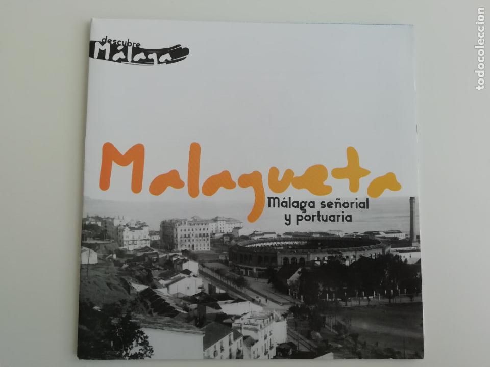 Tourismusbrosch&uuml;ren: Folleto Barrios Malague&ntilde;os Malagueta M&aacute;laga se&ntilde;orial y portuaria Turismo Andaluc&iacute;a