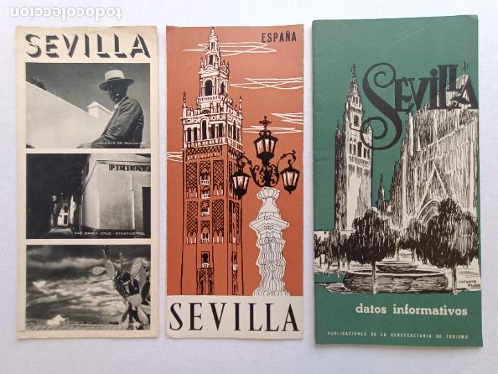 Travel Brochures: FOLLETOS DE TURISMO SEVILLA 1964