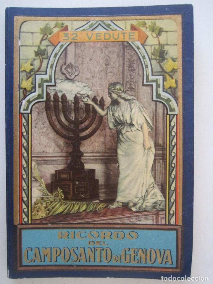 Tourismusbrosch&uuml;ren: GUIA DEL CAMPOSANTO DE GENOVA CON POSTALES