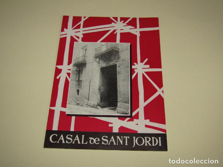 Folletos de turismo: Antiguo Librito Posible Instauraci&oacute;n del Casal de SANT JORDI del A&ntilde;o 1960