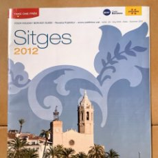 Folletos de turismo: FOLLETO PUBLICITARIO EN FORMATO REVISTA DE SITGES, VERANO 2012