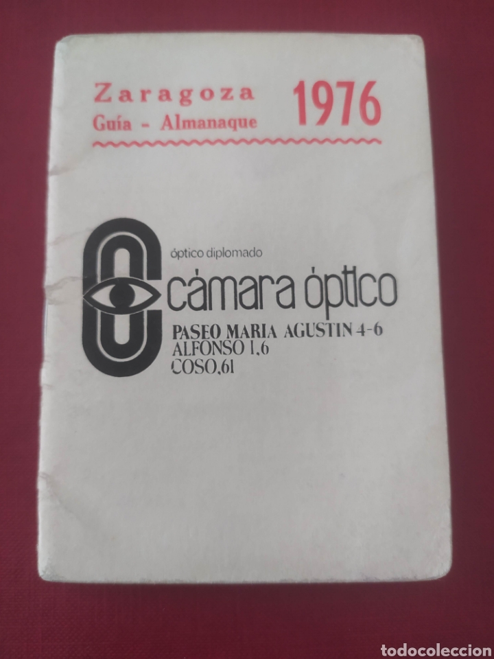 Tourismusbrosch&uuml;ren: Guia-Almanaque Zaragoza 1976
