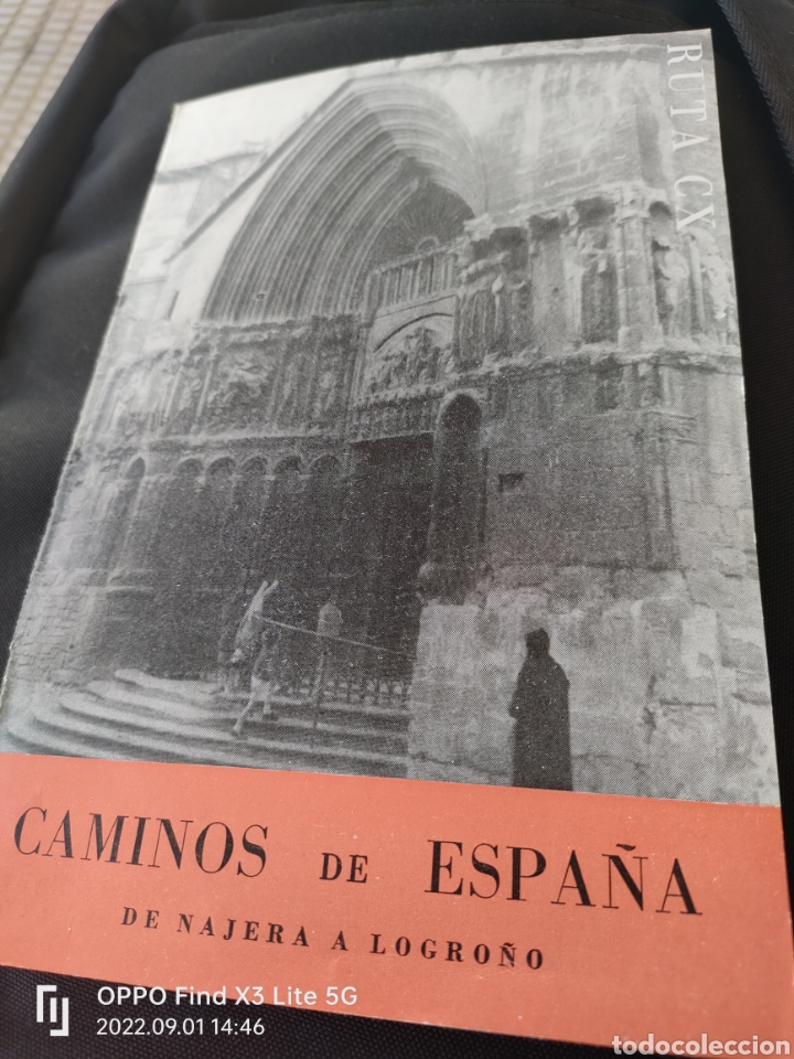 Brochures de tourisme: Caminos de espa&ntilde;a de N&aacute;jera a Logro&ntilde;o Ruta CX