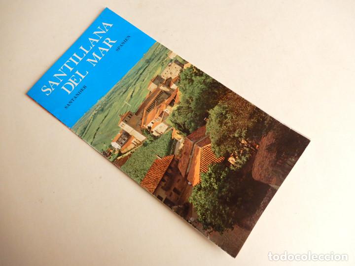 Travel Brochures: SANTILLANA DEL MAR - FOLLETO TUR&Iacute;STICO EN ALEM&Aacute;N - 1979