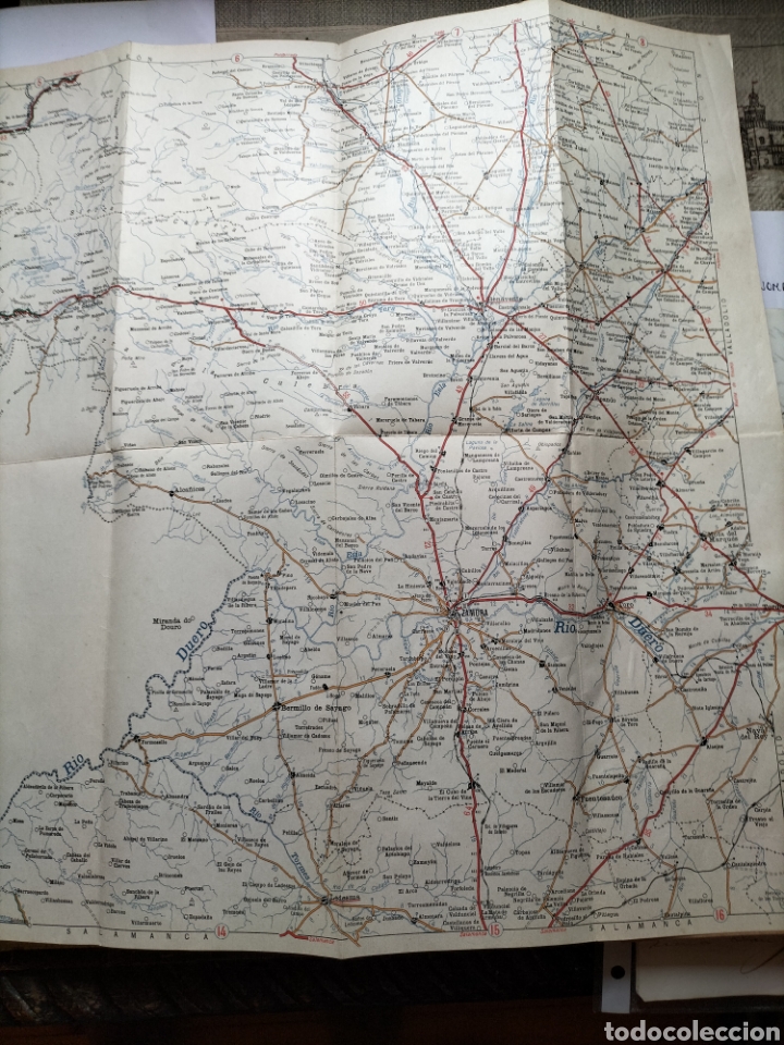 Folletos de turismo: ANTIGUO MAPA MICHEL&Iacute;N ESPA&Ntilde;A - Foto 5
