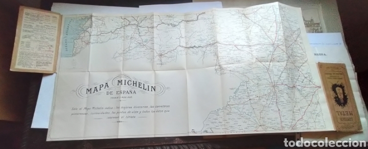 Folletos de turismo: ANTIGUO MAPA MICHEL&Iacute;N ESPA&Ntilde;A - Foto 7