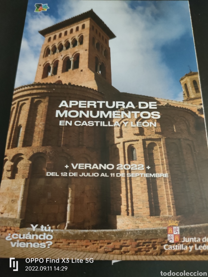 Brochures de tourisme: Apertura de monumentos en Castilla y Le&oacute;n