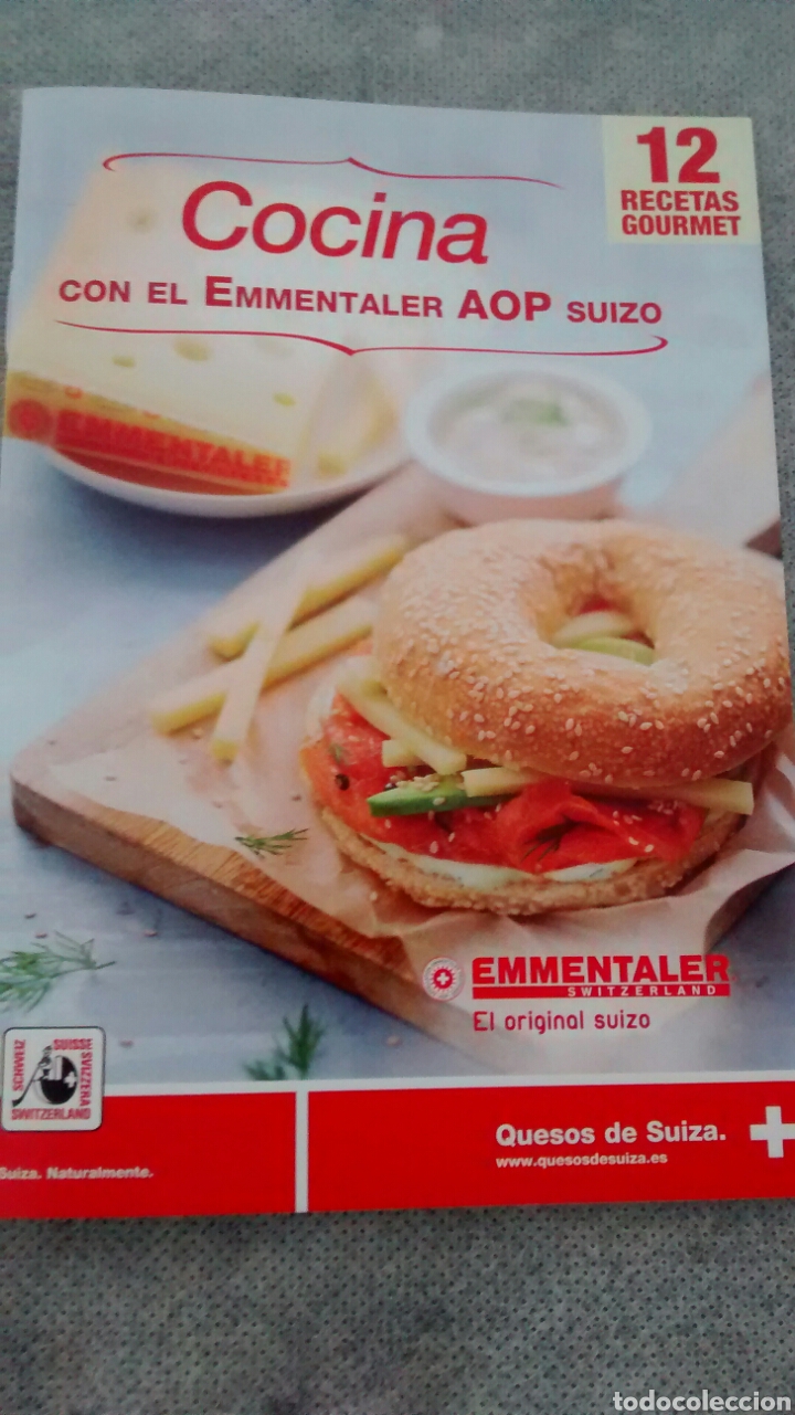 Tourismusbrosch&uuml;ren: COCINA CON EL EMMENTALER AOP SUIZO