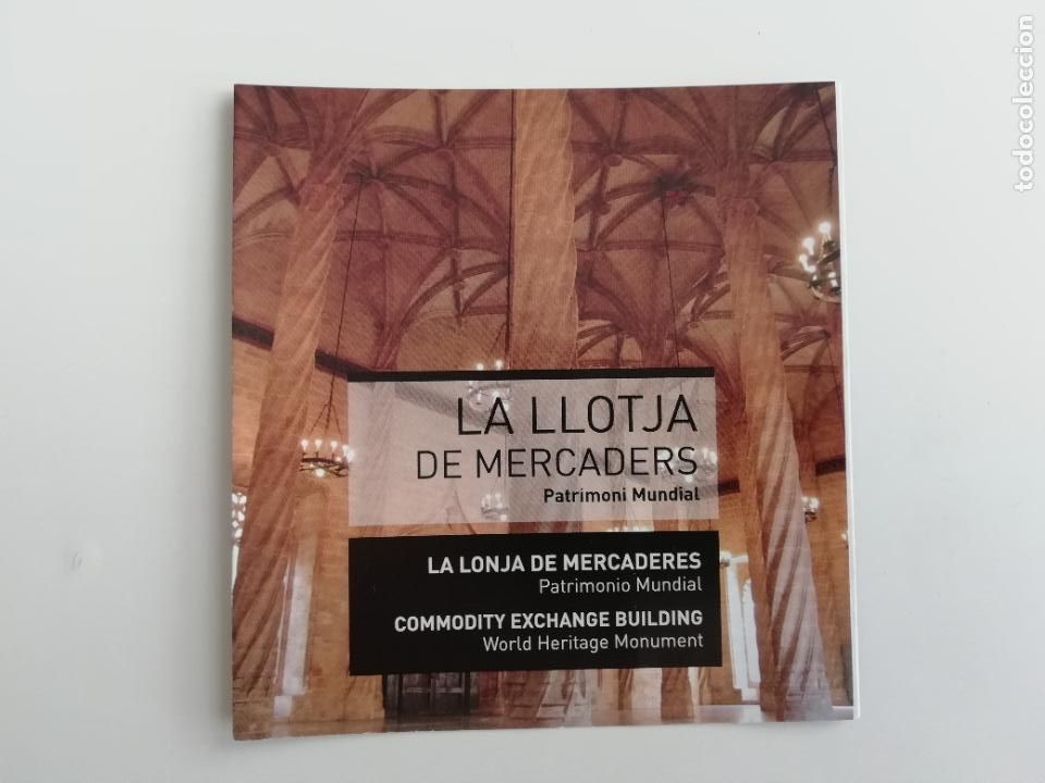 Tourismusbrosch&uuml;ren: Folleto La llotja de mercaders Valencia La monja de mercaderes Museos Arquitectura Arte g&oacute;tico