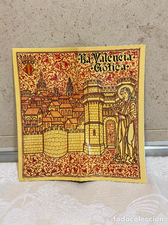Brochures de tourisme: 87.- Folleto La Valencia G&oacute;tica CITE Valencia 1.972. Plano de la ciudad