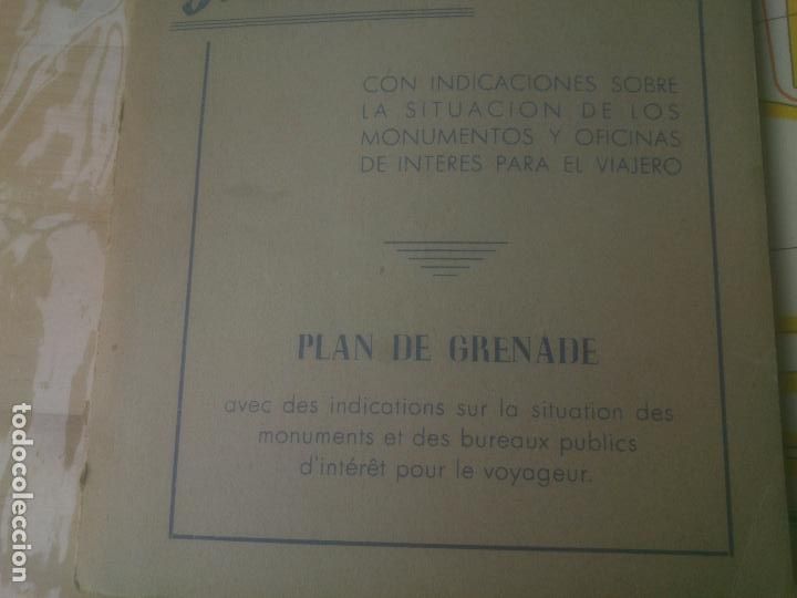 Travel Brochures: ANTIGUO PLANO DE GRANADA