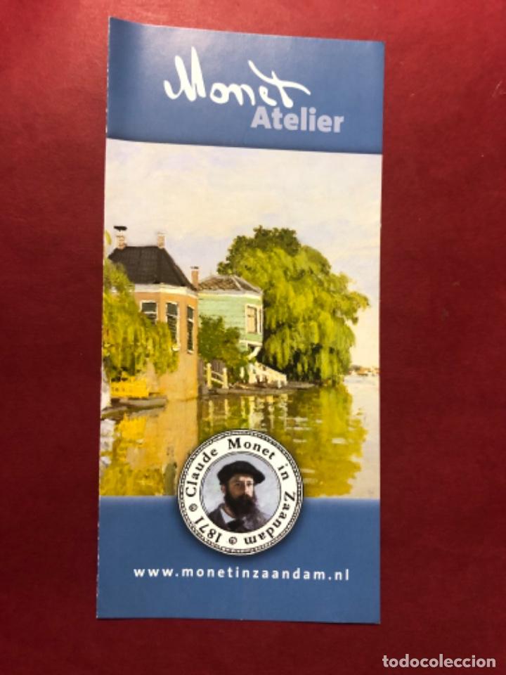 Tourismusbrosch&uuml;ren: FOLLETO TALLER DE MONET EN ZAANDAM, HOLANDA, MONET ATELIER