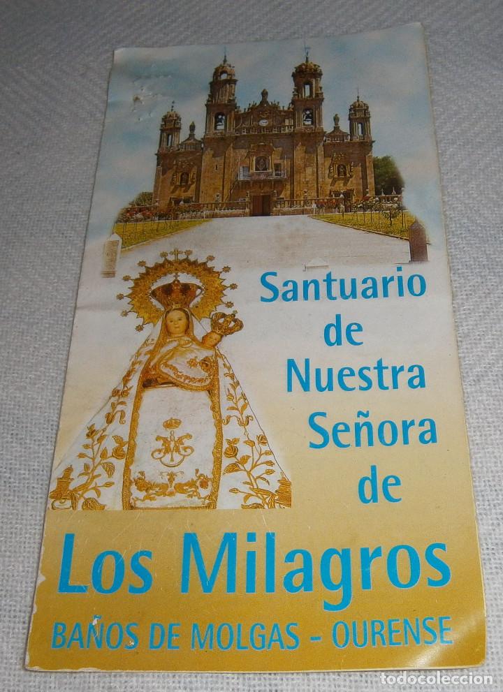 Travel Brochures: folleto de nuestra se&ntilde;ora de los Milagros Ba&ntilde;os de Molga - Ourense