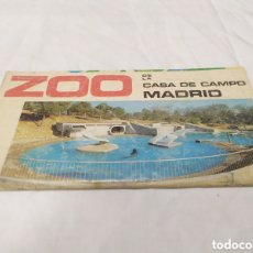 Folletos de turismo: MAPA ZOO DE LA CASA DE CAMPO DE MADRID, 1985 ZXY
