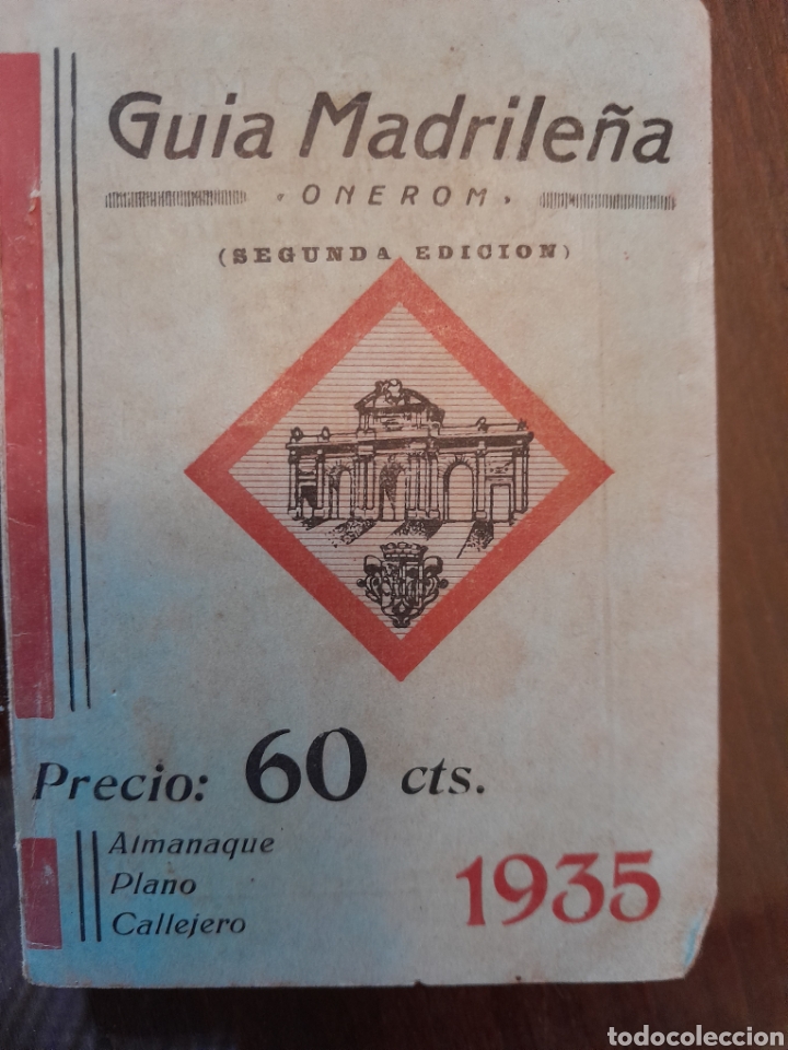 Brochures de tourisme: Gu&iacute;a de Madrid de 1935