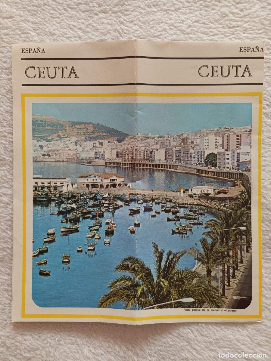 Travel Brochures: CEUTA. PUBLICACIONES DEL MINISTERIO DE INFORMACION Y TURISMO (1968)