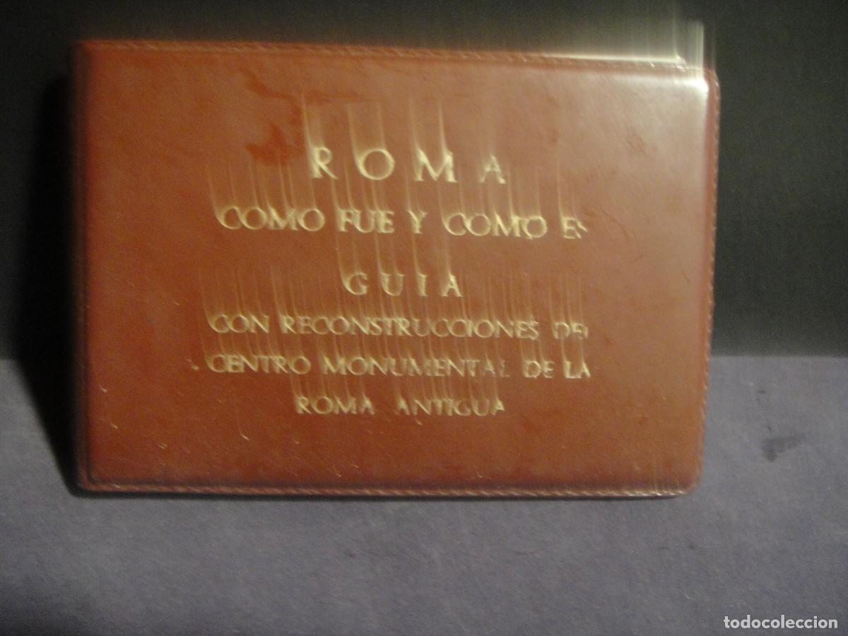 Travel Brochures: roma , como fue y como es - guia con reconstrucciones de la antigua roma