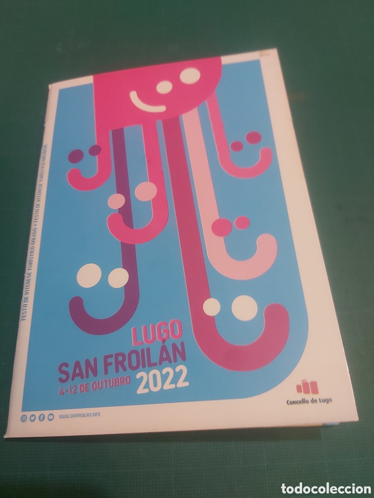 Brochures de tourisme: Lugo 2022 fiestas San froilan programa publicidad