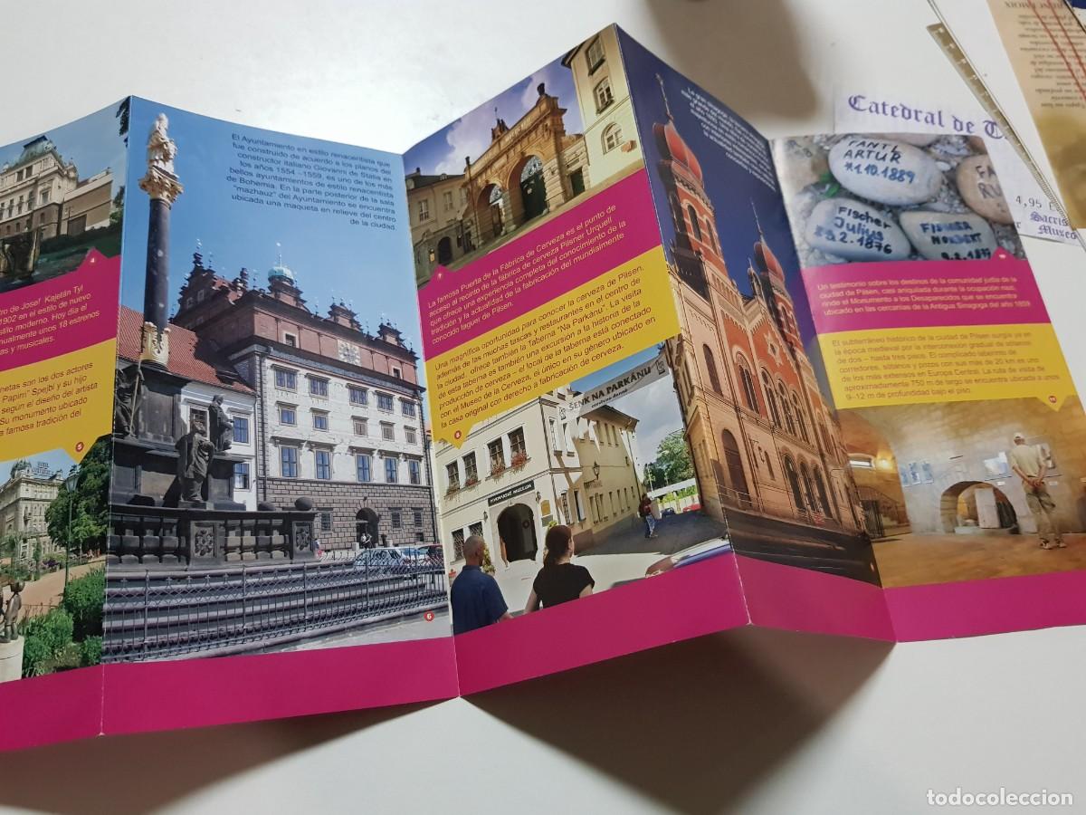 Tourismusbrosch&uuml;ren: FOLLETO TURISMO LA CIUDAD DE PILSEN. POLONIA