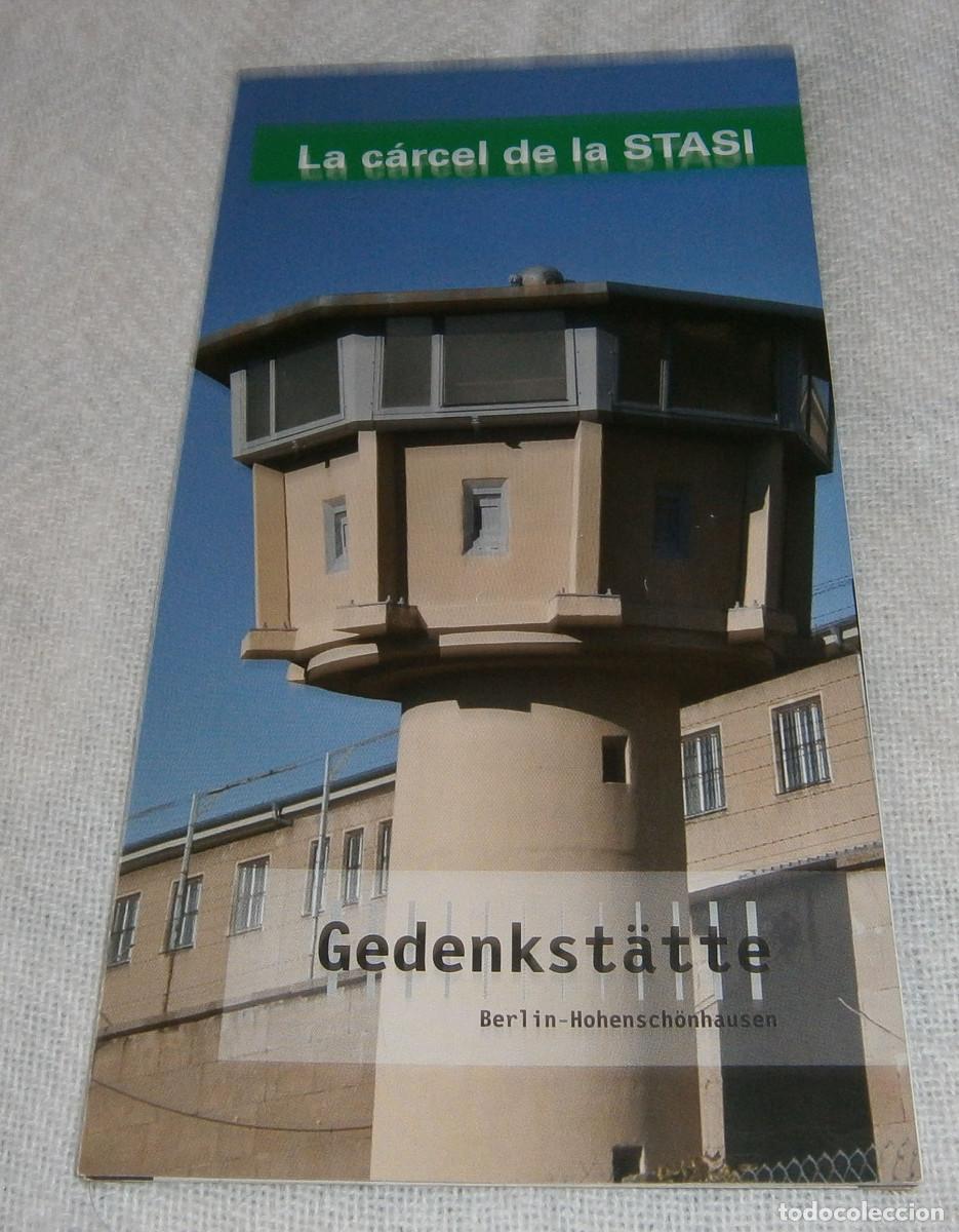 Tourismusbrosch&uuml;ren: folleto de la carcel de stasi en espa&ntilde;ol a&ntilde;o 2012