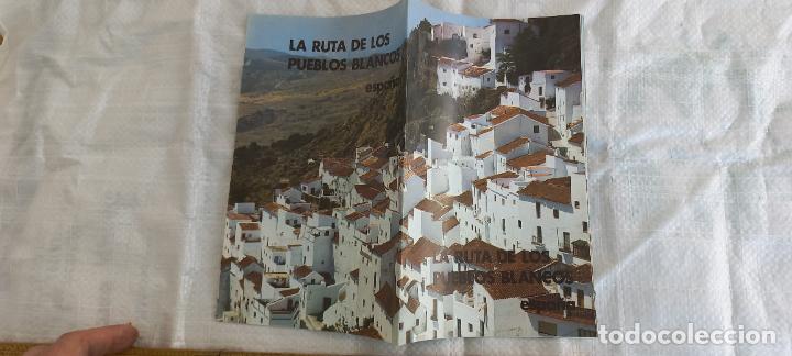 Tourismusbrosch&uuml;ren: Folleto tur&iacute;stico la Ruta de los Pueblos Blancos Espa&ntilde;a. 1979. Secretaria de Estado de Turismo.