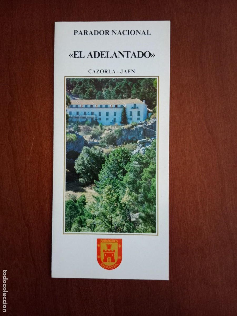 Tourismusbrosch&uuml;ren: FOLLETO DE TURISMO - DIPTICO - PARADOR NACIONAL - EL ADELANTADO - CAZORLA ( JAEN ) - 1984