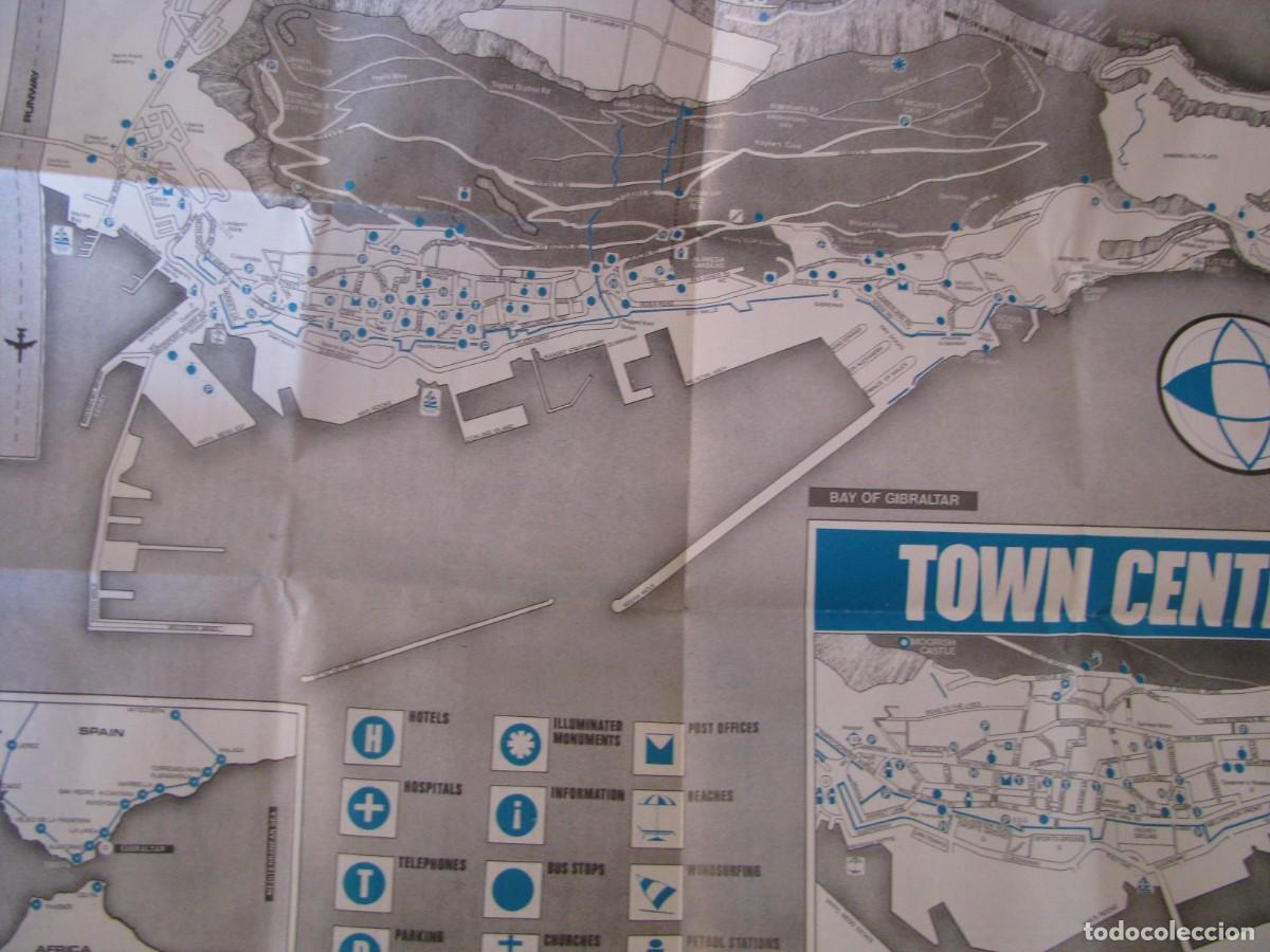 Folletos de turismo: GIBRALTAR. GUIA TURISTICA Y MAPA. - Foto 2