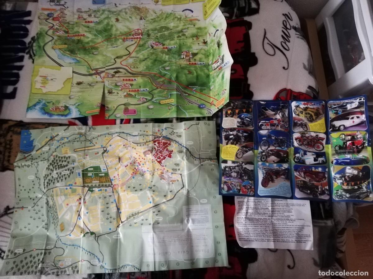 Brochures de tourisme: LOTE FOLLETOS MAPAS TUR&Iacute;STICOS VALLE DEL AMBROZ Y HERV&Aacute;S
