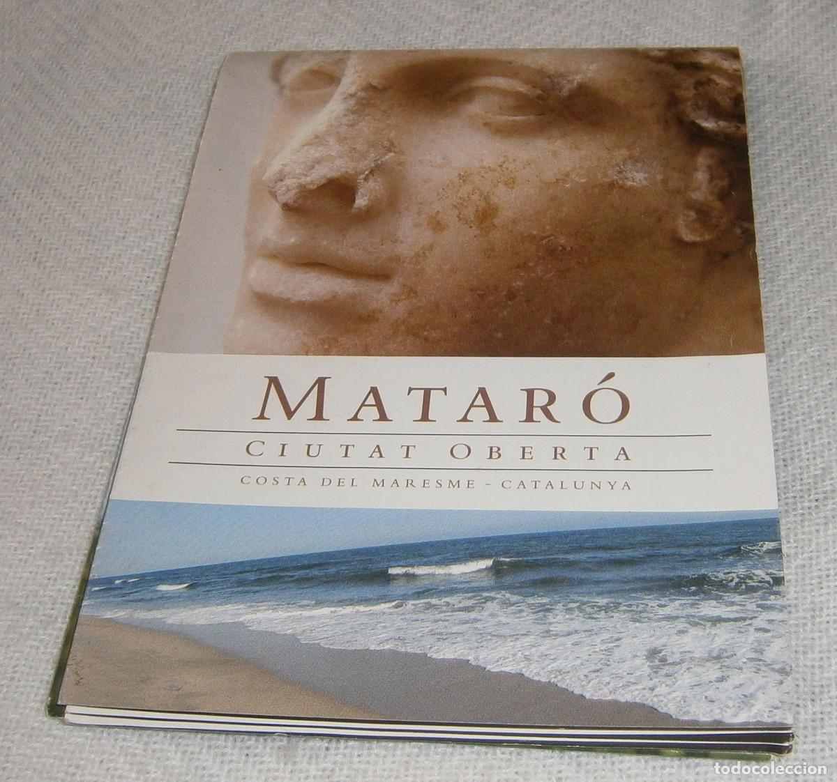 Tourismusbrosch&uuml;ren: guia con mapa de Mataro ciutat oberta costa del Maresma -Catalunya