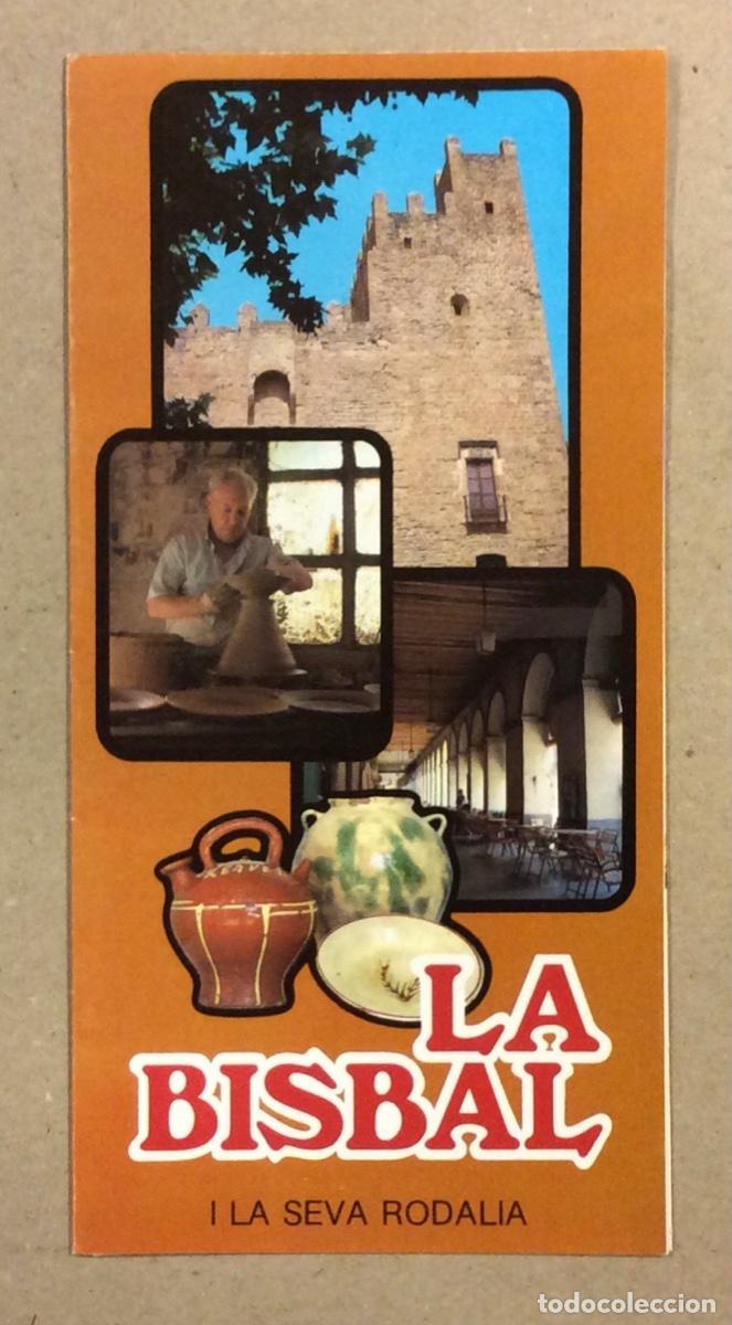 Brochures de tourisme: LA BISBAL I LA SEVA RODALIA (GIRONA). FOLLETO PUBLICITARIO DE TURISMO DE 1982.