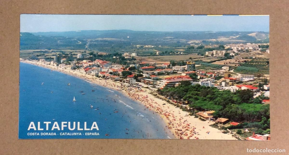 Brochures de tourisme: ALTAFULLA (COSTA DORADA - TARRAGONA). FOLLETO PUBLICITARIO DE TURISMO DE 1984.