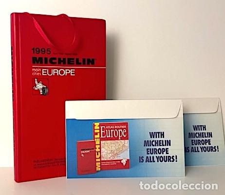 Folletos de turismo: Michelin 1995. Europe: Main cities (&hellip;Barcelona, Madrid, M&aacute;laga, Marbella, Valencia&hellip;) Mapas y planos