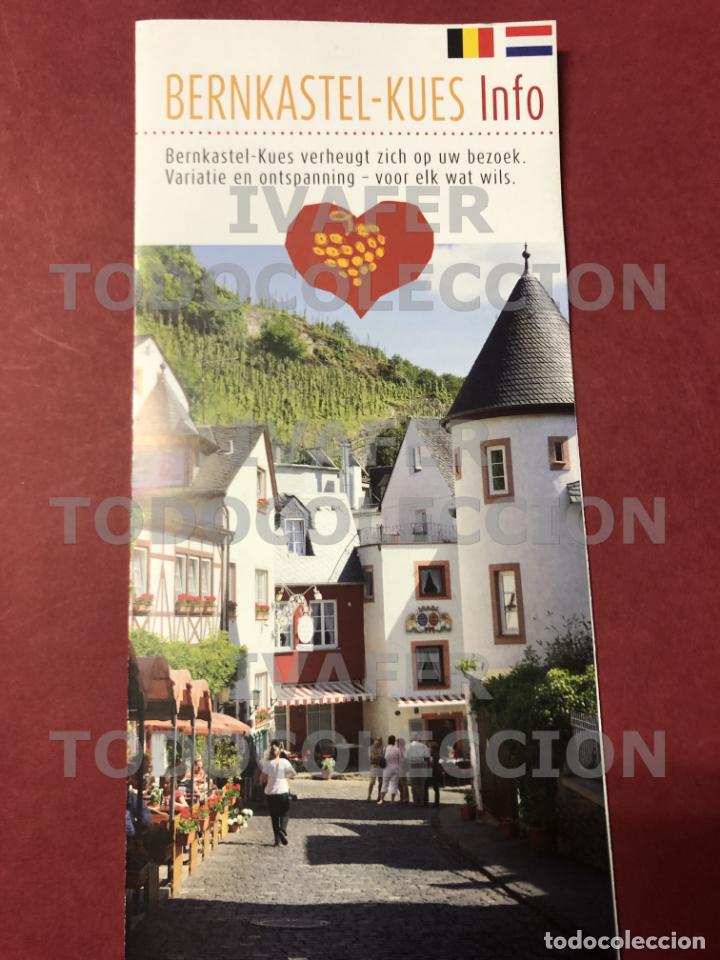 Brochures de tourisme: FOLLETO BERNKASTEL - KUES, BONITO PUEBLO ALEMAN A ORILLAS DEL RIO MOSELA, EN HOLANDES