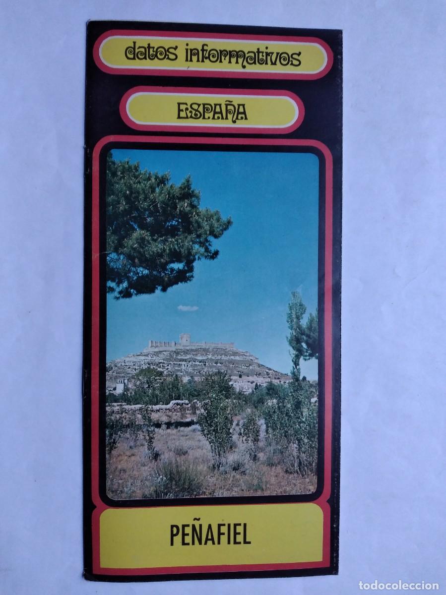 Tourismusbrosch&uuml;ren: PE&Ntilde;AFIEL VALLADOLID DATOS INFORMATIVOS 1971 MINISTERIO DE INFORMACI&Oacute;N Y TURISMO