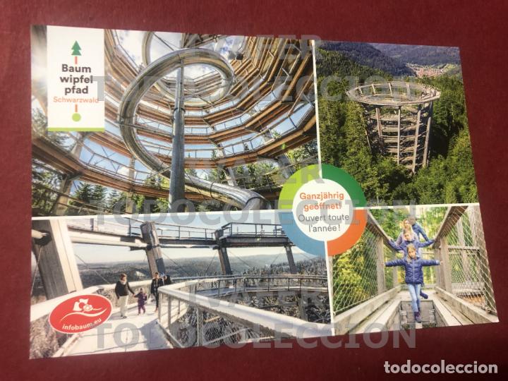 Tourismusbrosch&uuml;ren: UNA HOJA FLYER SELVA NEGRA, PASEO POR LA COPA DE LOS ARBOLES Y MIRADOR, BAUMWIPFELPFAD