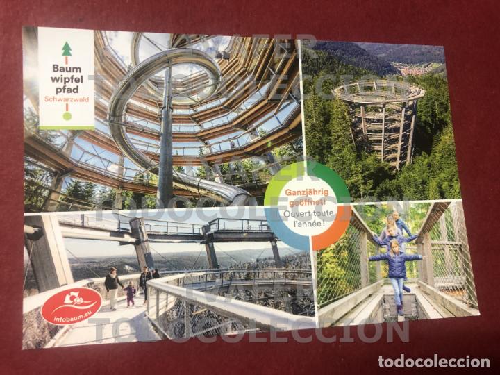 Brochures de tourisme: UNA HOJA FLYER SELVA NEGRA, PASEO POR LA COPA DE LOS ARBOLES Y MIRADOR, BAUMWIPFELPFAD