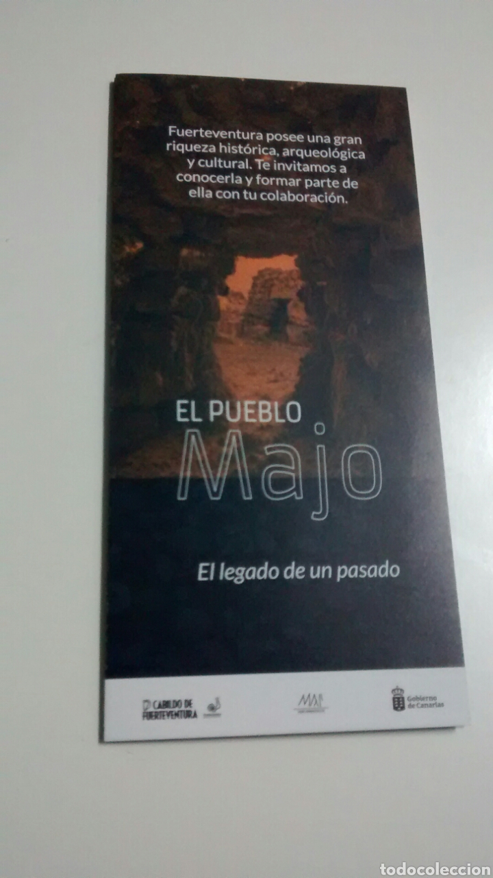 Brochures de tourisme: EL PUEBLO MAJO. FUERTEVENTURA (A2)