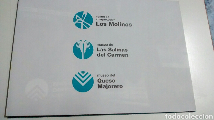 Travel Brochures: CENTRO DE INTERPRETACION LOS MOLINOS, MUSEO LAS SALINAS DEL CARMEN, MUSEO DEL QUESO MAJORERO