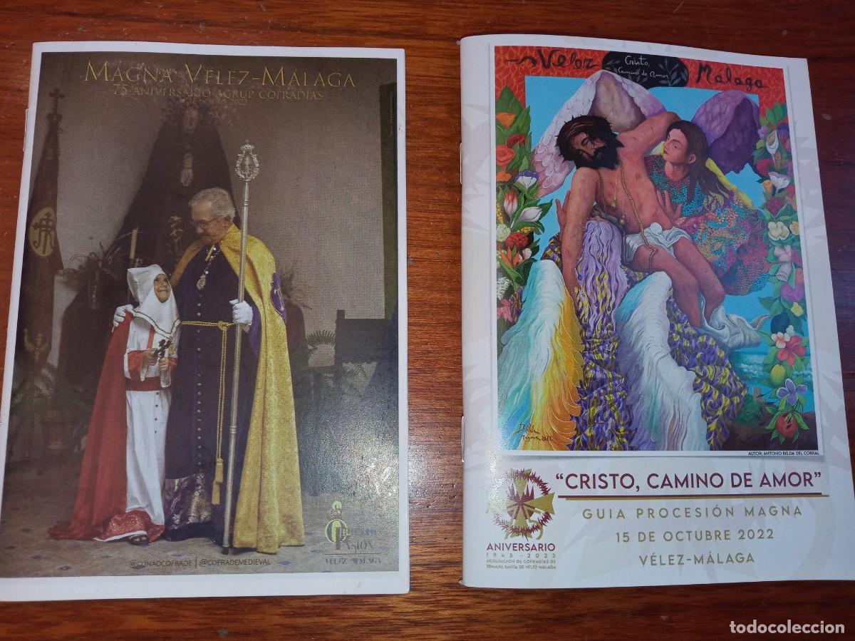Travel Brochures: LIBRITO DE MANO SEMANA SANTA MAGNA VELEZ MALAGA