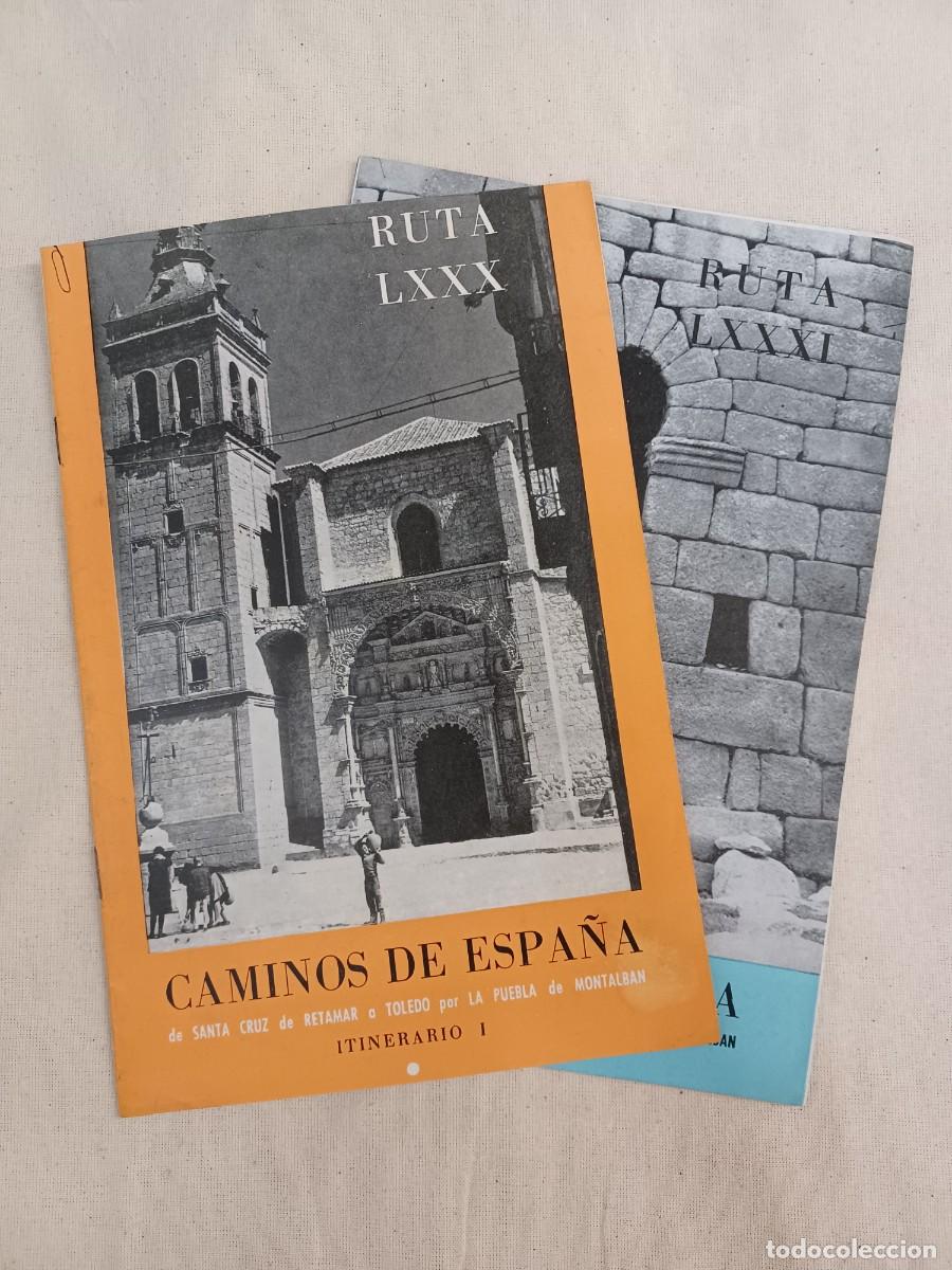 Tourismusbrosch&uuml;ren: CAMINOS DE ESPA&Ntilde;A. DE SANTA CRUZ DE RETAMAR A TOLEDO I Y II