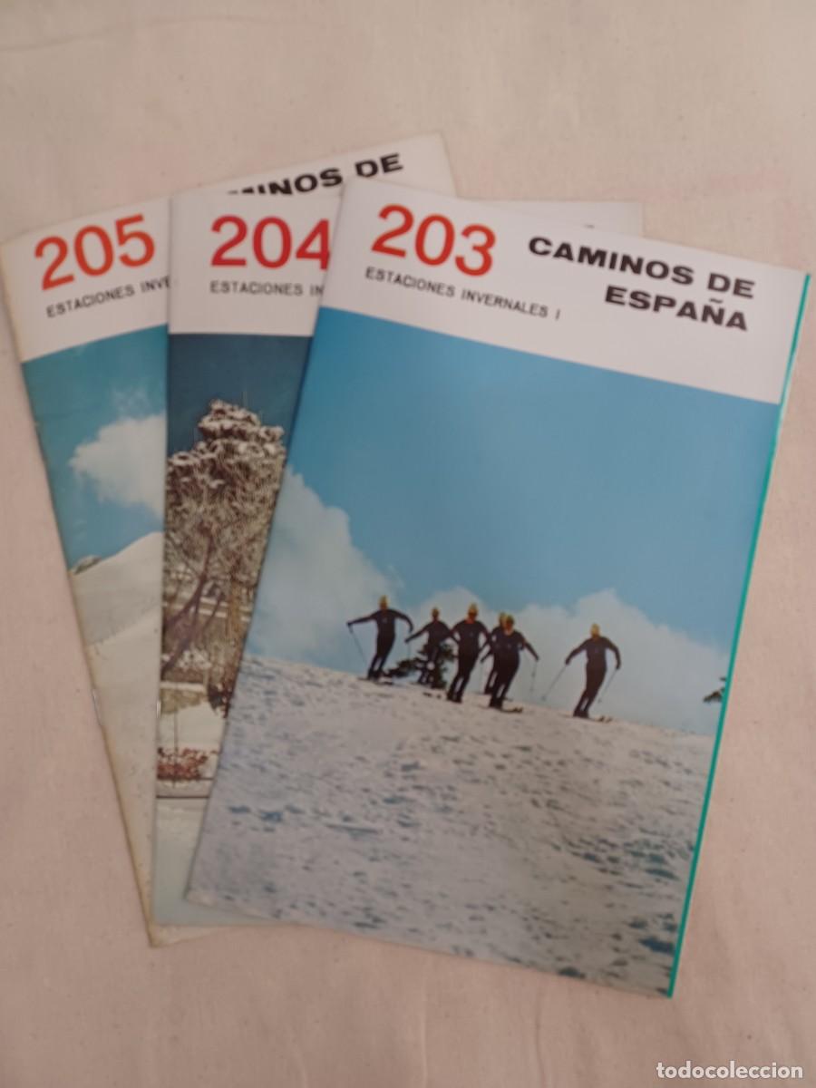 Tourismusbrosch&uuml;ren: CAMINOS DE ESPA&Ntilde;A. ESTACIONES INVERNALES I, II Y III