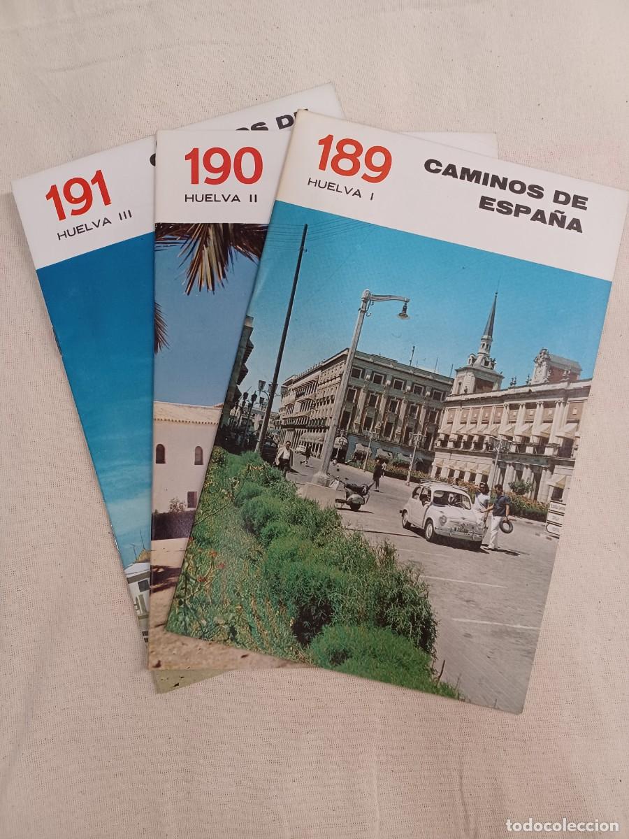 Tourismusbrosch&uuml;ren: CAMINOS DE ESPA&Ntilde;A. HUELVA I, II Y III