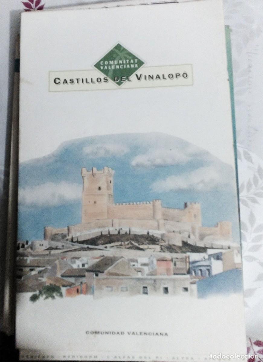 Brochures de tourisme: CASTILLOS DEL VINALOPO FOLLETO GUIA TURISTICO COMUNIDAD VALENCIANA DESPLEGABLE