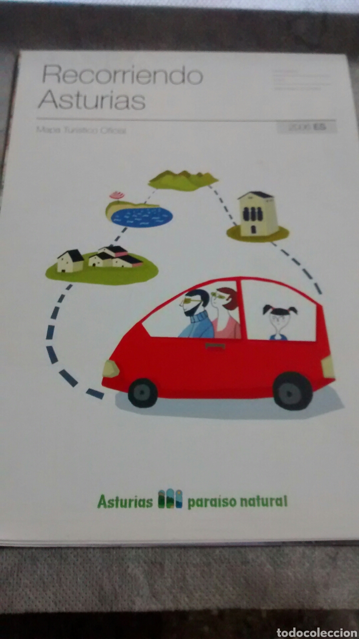 Travel Brochures: RECORRIENDO ASTURIAS. MAPA TURISTICO OFICIAL 2006
