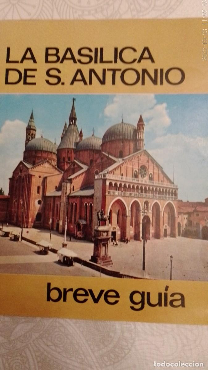 Travel Brochures: Guia de la Iglesia de Basilica de San Antonio de Padua