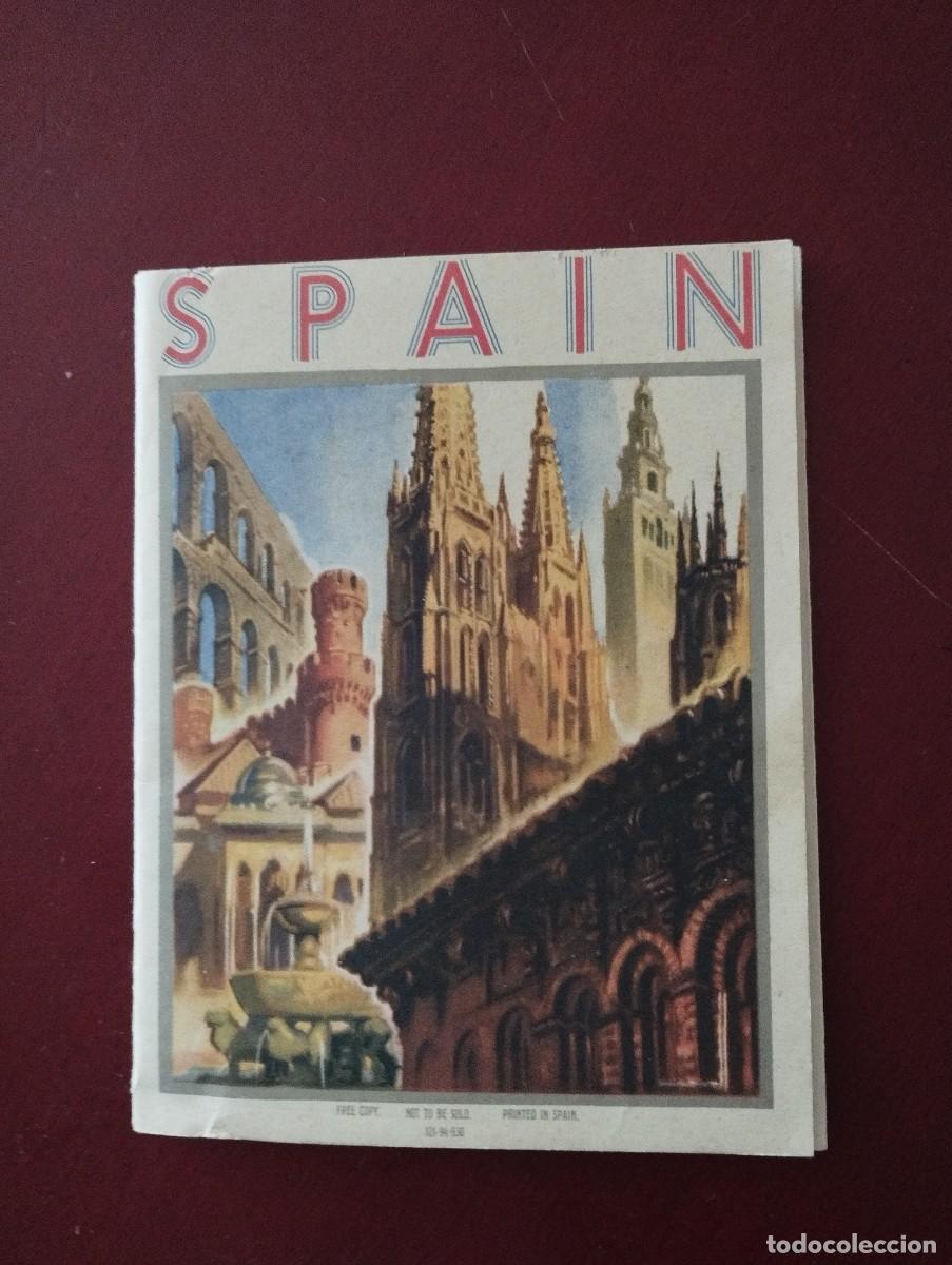 Travel Brochures: SPAIN Folleto Publicitario en ingles